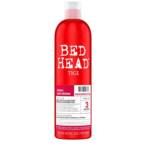 Bed Head by Tigi – Urban Antidotes Resurrection, champú y acondicionador para pelo dañado, 2 x 750 ml