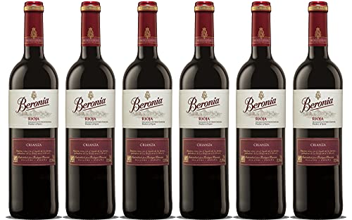 Beronia Crianza - Vino D.O.Ca. Rioja - 6 botellas de 750 ml - Total: 4500 ml