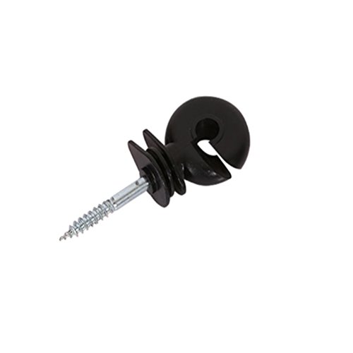 BESTOMZ Aislador para Pastor eléctrico con Tornillo para Madera - 20 Piezas