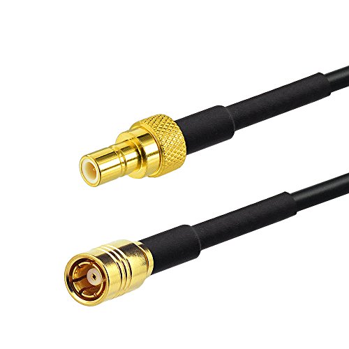 Bingfu SMB Cable Coaxial SMB Macho a SMB Hembra Adaptador con 3m 9.84ft RG174 Cable de extensión para Dab Antena Dab + Radio Kenwood Alpine AiliTech Clarion Pioneer