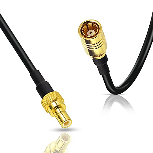 Bingfu SMB Cable Coaxial SMB Macho a SMB Hembra Adaptador con 3m 9.84ft RG174 Cable de extensión para Dab Antena Dab + Radio Kenwood Alpine AiliTech Clarion Pioneer