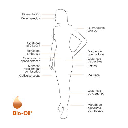 Bio-Oil, Aceite Para el Cuidado de la Piel Seca, Manchas, Estrías, Cicatrices, Tratamiento Corporal y Facial, Fresh, 60 Mililitros