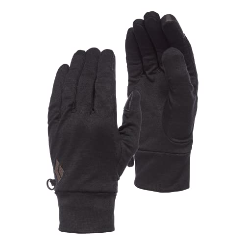 Black Diamond Lightweight Wooltech Gloves Guantes, Unisex adulto, Anthracite, Extra Large