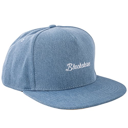 Blackskies EOS Snapback Cap | Hombres Mujeres Mezclilla Azul Gorra de béisbol Premium Unisex