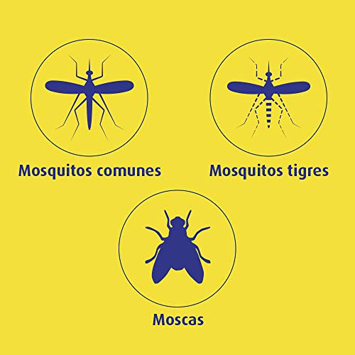 Bloom Max Insecticida Electrico Líquido contra moscas, y mosquitos común y tigre - Pack de 1 Aparato + 2 recambios