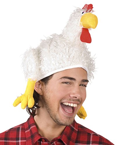 Boland 99941 - Sombrero para adulto, diseño de gallina, talla única, para carnaval, fiesta temática