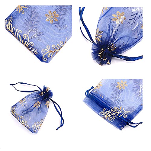 Bolsas de Organza,20 Pcs 13 * 18cm Multicolor Bolsas de Organza de Regalos para Boda Favores y Joyas,bolsas de caramelos