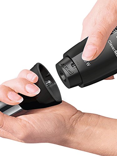 Bosch MSM2620B CleverMixx Batidora de mano con accesorios, 600 W, color negro