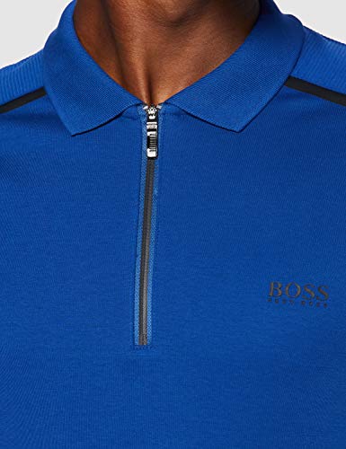 BOSS Philix Camisa Polo, Azul Abierto (493), M para Hombre