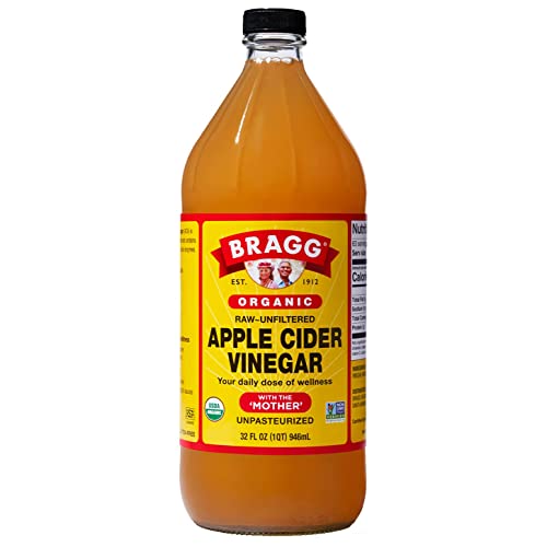 Bragg – orgánico Apple sidra vinagre Gallon, Basic, 32 onzas líquidas