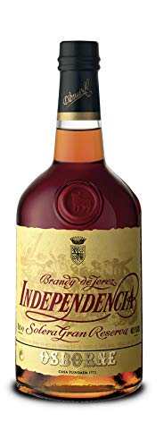 Brandy de Jerez Solera Gran Reserva Independencia Osborne - 1 botella de 70 cl