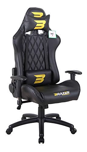 BraZen Silla para Juegos Phantom Elite para PC - Negro