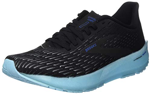 Brooks Hyperion Tempo, Zapatillas para Correr, Black/Iced Aqua/Blue, 35.5 EU