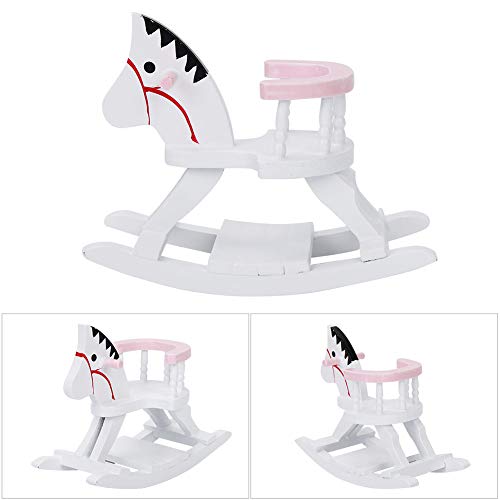 BTER Mini Silla de Caballo, Silla de Caballo de Juguete, Miniatura para niños