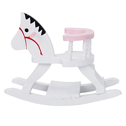 BTER Mini Silla de Caballo, Silla de Caballo de Juguete, Miniatura para niños