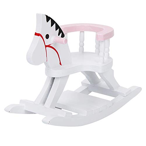 BTER Mini Silla de Caballo, Silla de Caballo de Juguete, Miniatura para niños