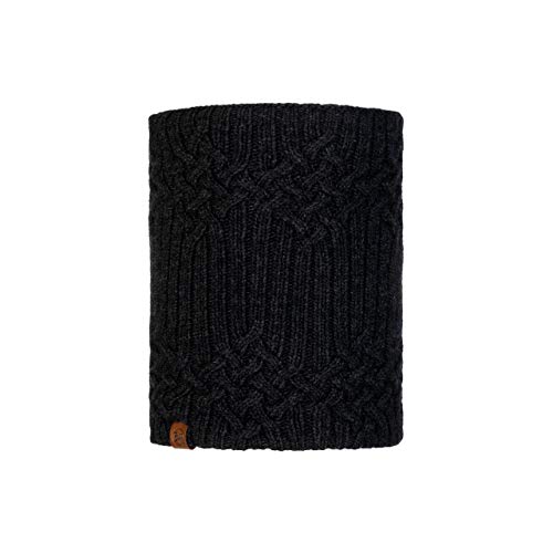 Buff New Helle Calentador Tricot Y Polar, Unisex Adulto, Graphite, Talla única