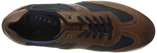 Bugatti 311450103069, Zapatillas Hombre, Marrón (Brown/Dark Blue 6041), 42 EU