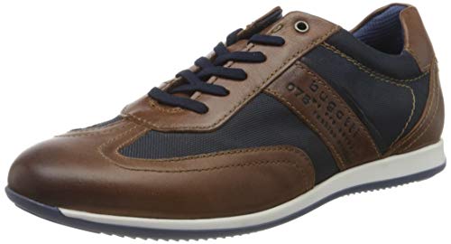 Bugatti 311450103069, Zapatillas Hombre, Marrón (Brown/Dark Blue 6041), 42 EU