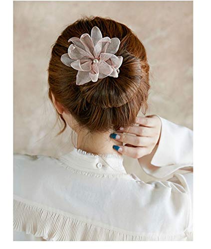 Bun Hair Maker, 6 Piezas Hair Donut Bun Maker Donuts Hair Style Tool Magic French Twist Donut Maker para Mujeres Niñas