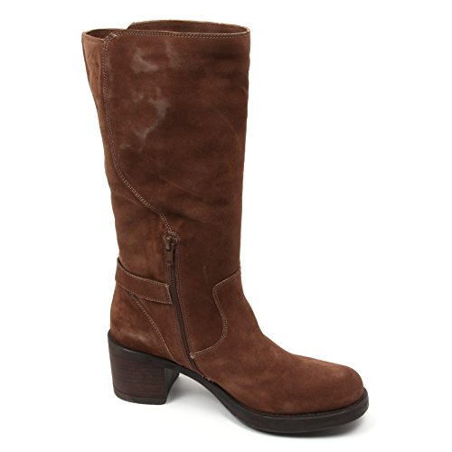 C2002 stivale donna UNISA GALGO BS scarpa marrone boot shoe woman [39]