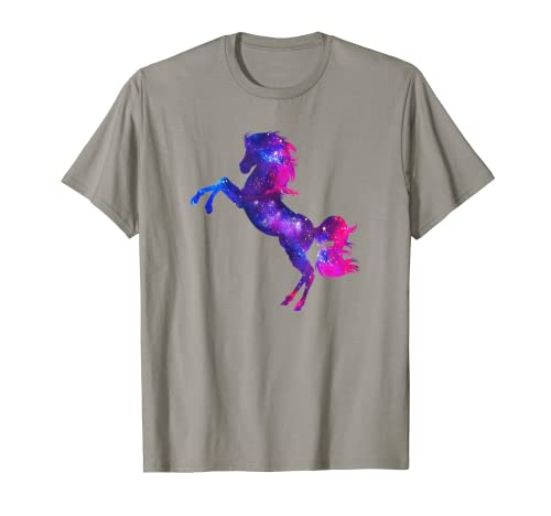 Caballo silueta para caballo niña jinete animal equitación Camiseta