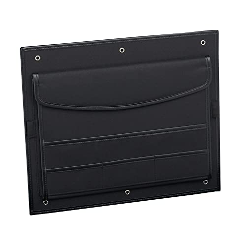 Caja de herramientas vacía de plástico | L BOX 136 (negro), incluye inserto para portátil y tarjeta de documentos, caja de herramientas grande vacía | bolsa alternativa para portátil