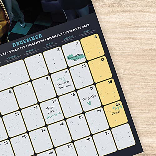 Calendario Riverdale 2022 incluye póster de regalo - Calendario 2022 pared │ Calendario anual 2022 pared - Calendario mensual - Producto con licencia oficial