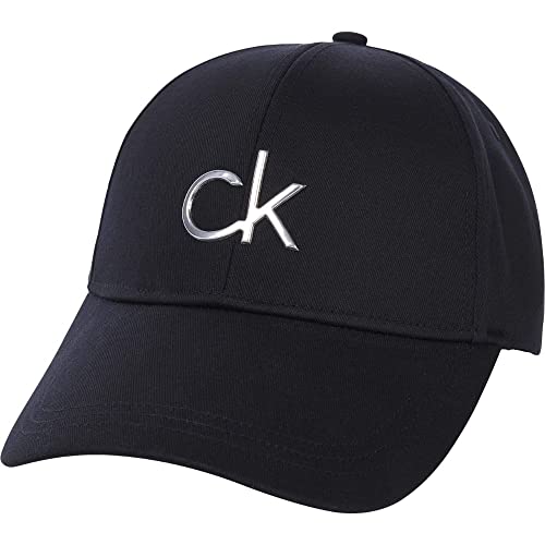 Calvin Klein Re-Lock Bb Cap, Gorra de Béisbol para Mujer, Negro (Ck Black), Talla Única