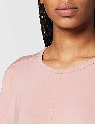 Calvin Klein S/s Curve Neck Top de Pijama, Alluring Blush, L para Mujer