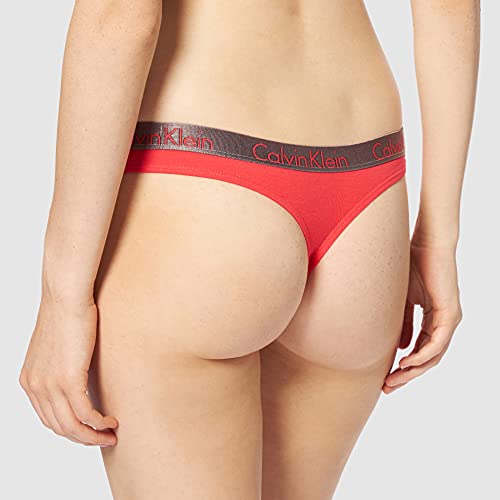 Calvin Klein Thong Tanga, Strawberry Shake, M para Mujer