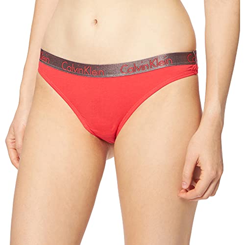 Calvin Klein Thong Tanga, Strawberry Shake, M para Mujer