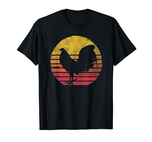 Camisa de gallo vintage de la lucha de la polla Camiseta