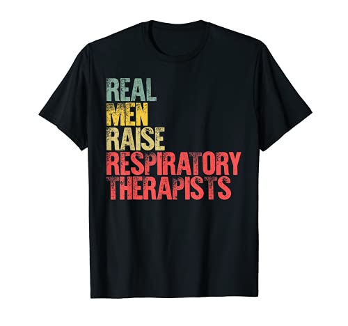 Camisa de padre orgulloso para hombre real criar terapeutas respiratorias regalo Camiseta