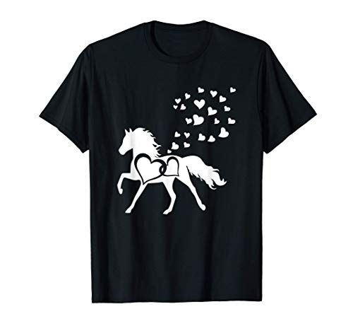Camiseta de caballo para chica, camiseta de caballo Camiseta