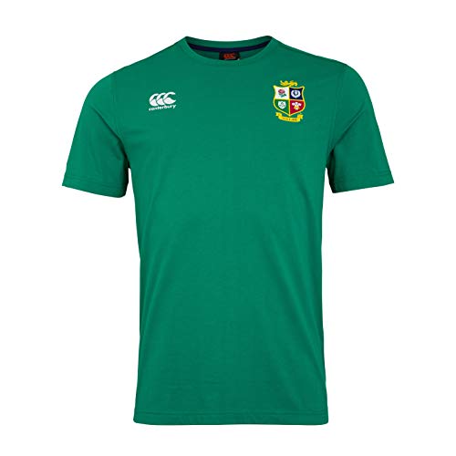 Canterbury British and Irish Lions Cotton Jersey Camiseta, Hombre, Bósforo, S