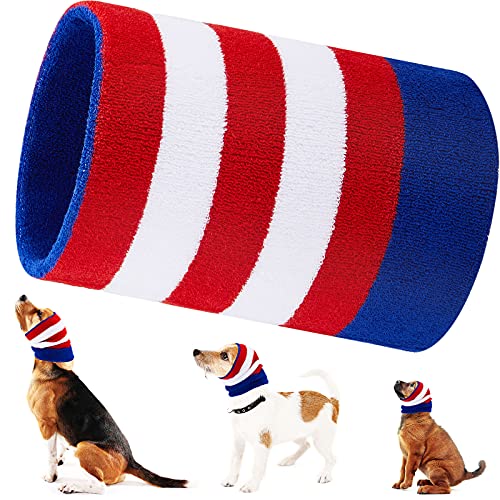 Capilla de Perro Sudadera con Capucha de Oreja Perro Calentador Protector de Cuello Oreja de Perro Orejera de Perro Capilla de Envolver de Oreja Perro Disfraz de Perro (7,9 x 7,9 Pulgadas)
