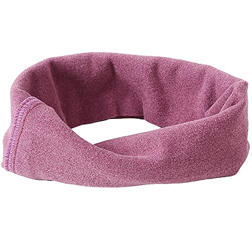Capucha para perro para aliviar la ansiedad y calmar, protector de orejas de mascotas para aseo y bañarse, mangas de reducción de ruido, color morado (mediano)