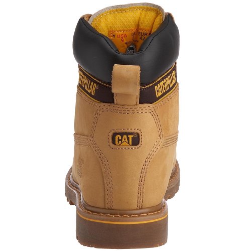 Cat Footwear Holton S3 - Botas de seguridad para hombre, color miel, talla 45
