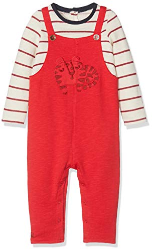 Catimini Cp32050 Combinaison Pantalones de Peto, Rojo (Vermilion 36), 1-3 Meses (Talla del Fabricante: 3M) para Bebés