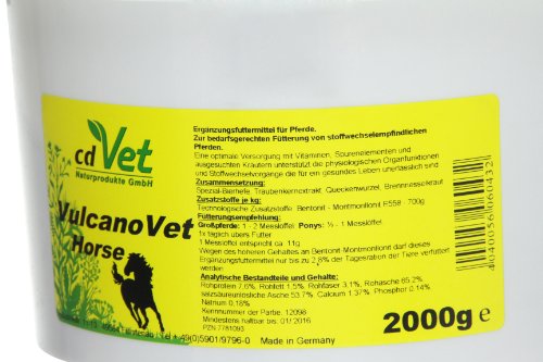 cdVet Naturprodukte GmbH VulcanoVet Horse 2000 g