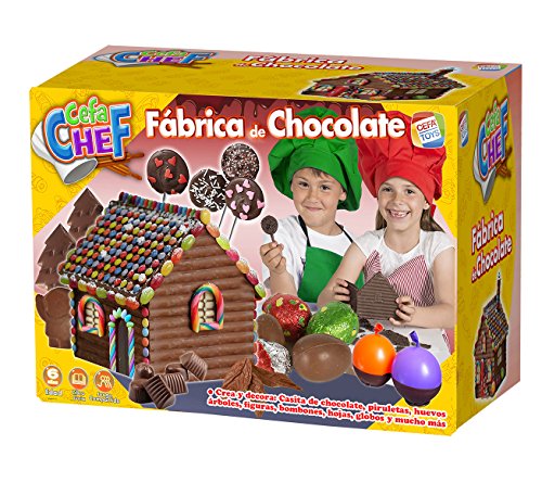 Cefa Chef-21791 Disney Fabrica de Chocolate, Juego de comiditas en Miniatura, Multicolor (Cefatoys 21791)