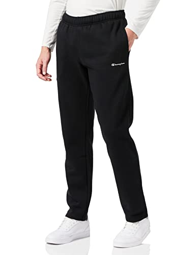 Champion Legacy Classis Small Logo Pantalón, Negro, Large para Hombre