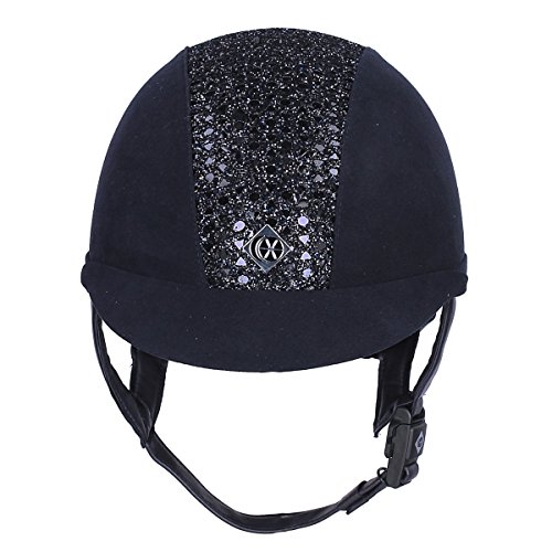 Charles Owen ASTM eLumenAyr Helmet Navy Sparkly Center