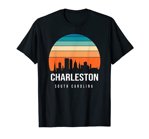Charleston SC College Teacher Carolina del Sur Retro Vintage Camiseta