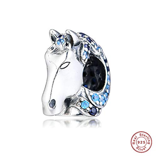 CHICBUY 2019 Invierno Nokk Caballo de plata 925 DIY compatible con pulseras originales Pandora Charm Joyería de Moda