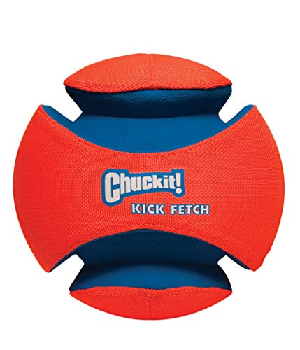 Chuckit! 251201 Kick Fetch Balón de Fútbol para Perros, L