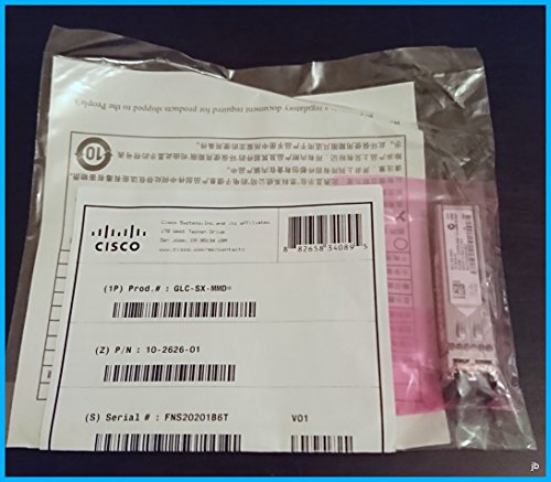 Cisco GLC-SX-MMD 1000Base-SX SFP Short Haul multimodo Memoria con Dom Apoyo