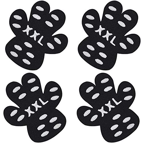Cizen 20 almohadillas protectoras para patas de animales de compañía, antideslizantes, para evitar que los animales se resbalen, autoadhesivas, de repuesto, XXL