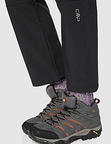 CMP Hose Softshell - Pantalones para mujer, color negro (u901), talla D38